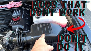 Mods That Don't Work On Your Dodge Scatpack 6.4L Engine ** You Might Be Surprised - MUST SEE**