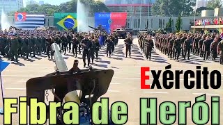 Video thumbnail of "Canção Fibra de Herói e Dobrado Saudades da Minha Terra - Comando Militar Sudeste Desfile da Tropa"