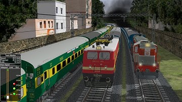 AMRITSAR= BANDRA TERMINAL PASCHIM SUPERFAST EXP FULL JOURNEY PART1 IN INDIAN RAILWAYS SIMULATOR