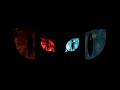 🔥❄️ Fire &amp; Ice Helmet Eyes | Dual Element Cat Eyes POV | HelmetEyes