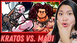 Full Kratos vs Maui - RAP BATTLE! - ft. Mega Ran & McGuinnsBook | Reaction Guide