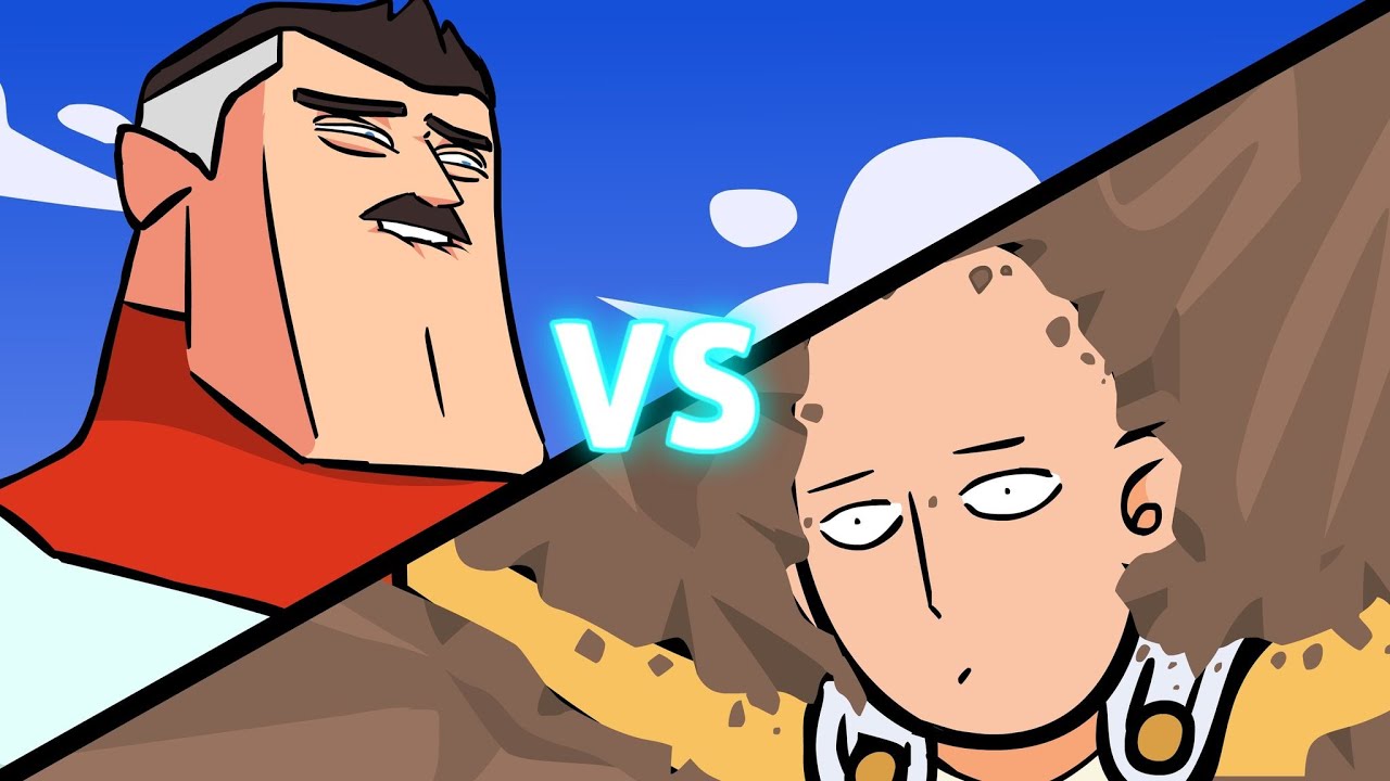 Omni man vs one punch man