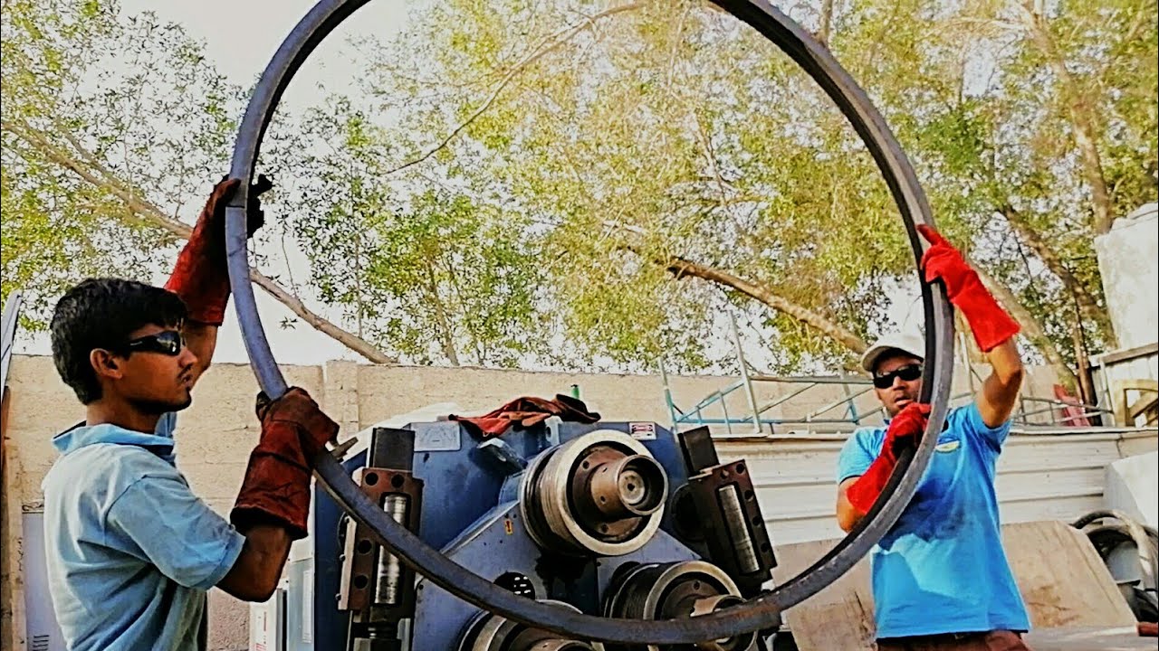 Rolling / Bending U Channel / channel bar / How to Bend U Channel YouTube