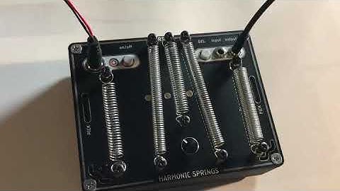 Harmonic springs  only errorinstruments
