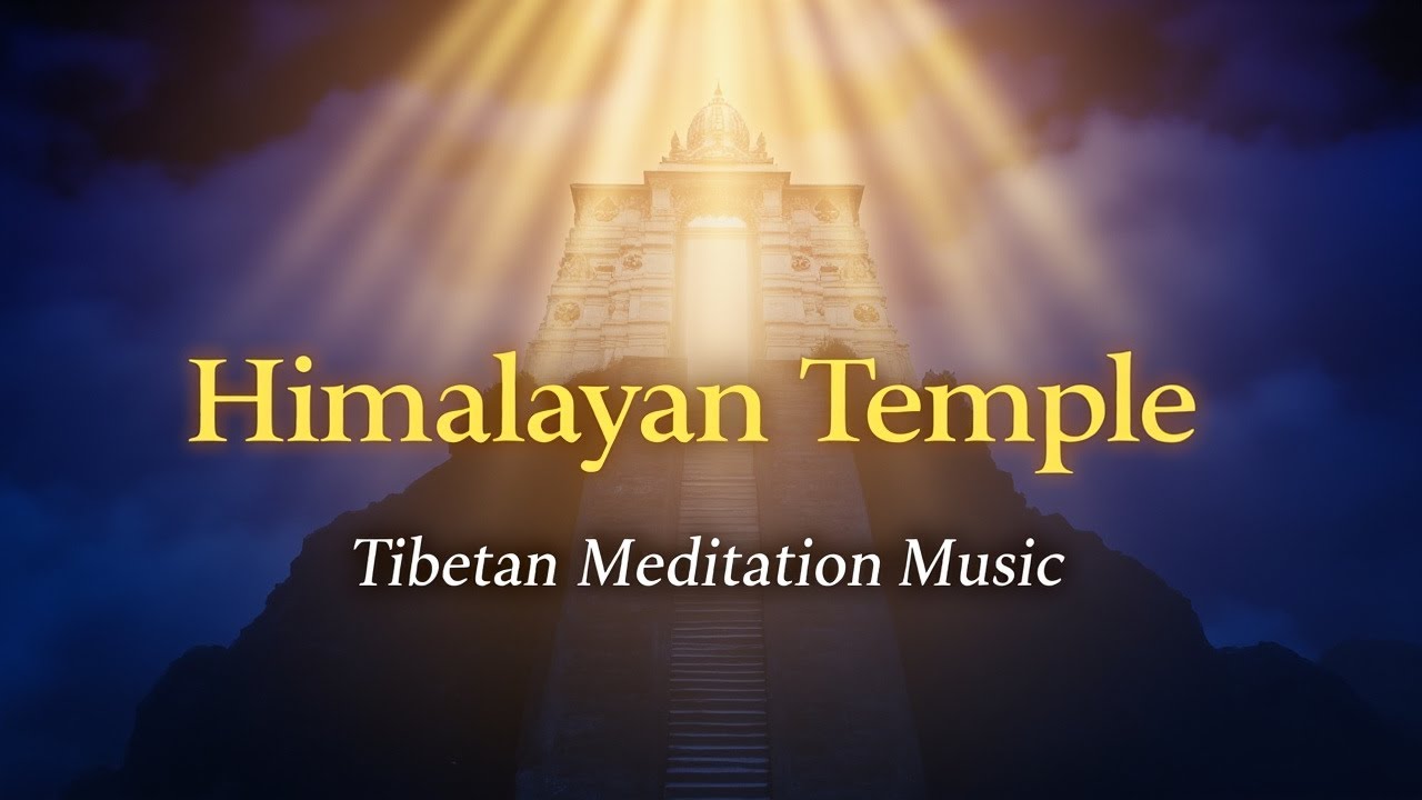 Himalayan Temple Meditation | Tibetan Singing Bowls & Gong Healing ...