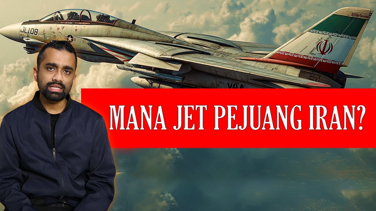 Mana Jet Pejuang Iran Dalam Perang Ni?