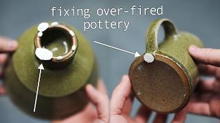 Meulage et réparation de pots à l'aide d'outils diamantés