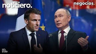 NOTICIERO: Rusia advierte a Reino Unido, Putin responde a EEUU, Macron recoge cable y Estonia alerta