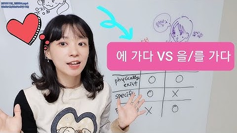 학교에 가다 VS 학교를 가다 [Real Korean Class]