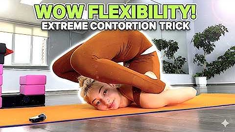 Flexibility FAST! Learn the Viral Triple Fold Contortion Move Step-by-Step (4K)