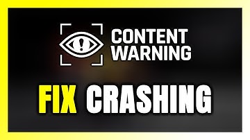 How to FIX Content Warning Crashing