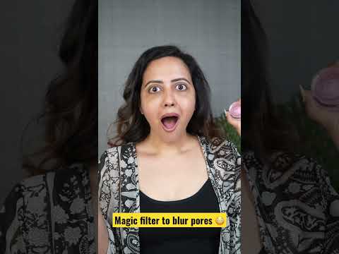 This Bollywood Filter blurrs your pores magically | Renee #shorts