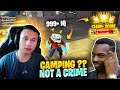 Sometimes Camping is not a Crime in Grandmaster Pro Lobby - Garena Free Fire