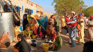 Pakistani Hindu marriage in Village ||  Bauri Hindu wedding cooking and dancing on wedding