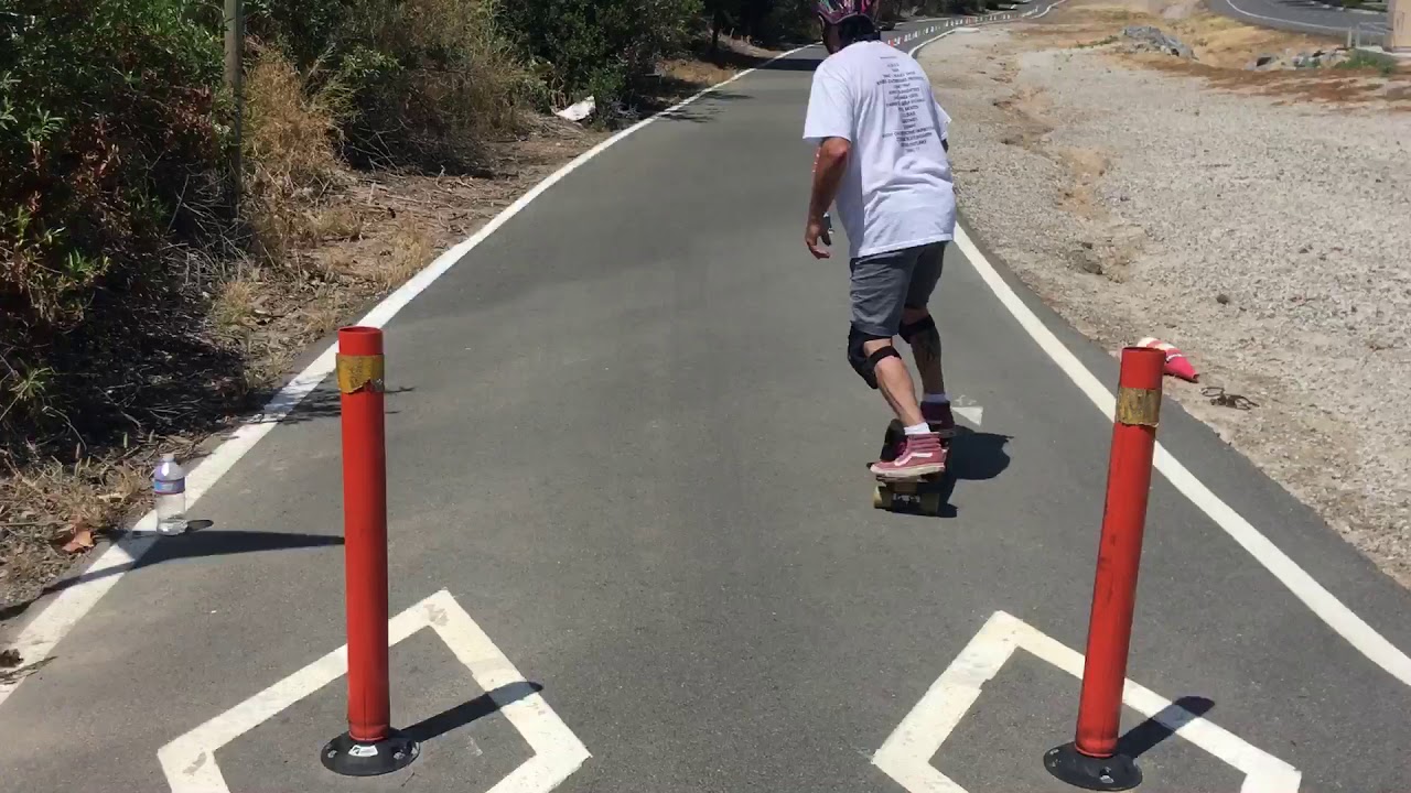 Brad Jackman & Richy Carrasco running some tight slalom at Speed