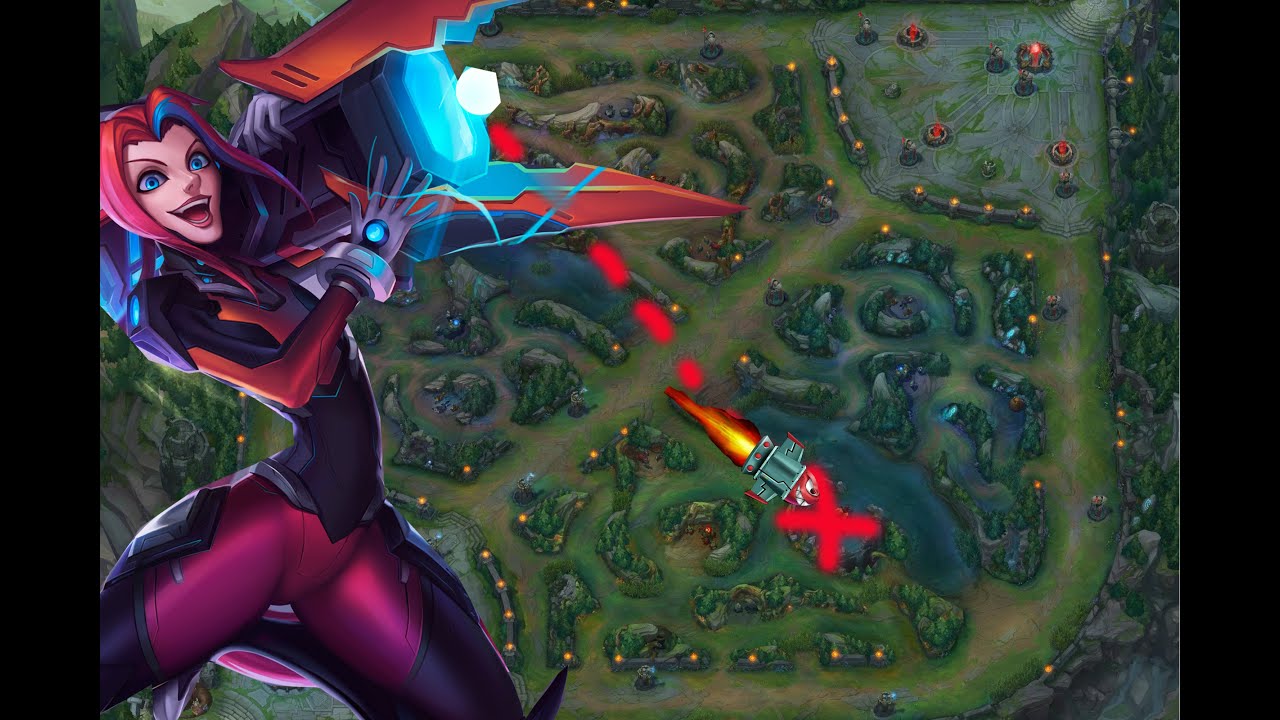 [RO]League of Legends - Jhin &Thresh destroy enemy team, Jinx Rocket ...