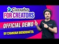 Classplus for creators demo  classplus app demo  how to use classplus app  ft chandan mendiratta