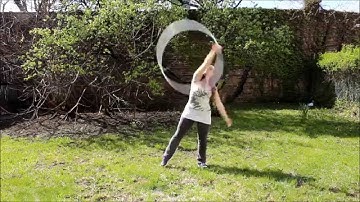 Knee Hook Jump Through Hoopdance Tutorial