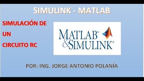Circuito RC con SIMULINK