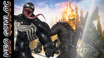 MARVEL VS  CAPCOM : INFINITE - Ghost Rider / Venom - Arcade Mode