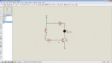 Transistor class part 02 practical, Transistor bias using proteus software.