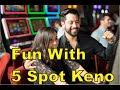 Five spot four card keno fun with my favorite numbers  action gamingigt simulation  casino rng