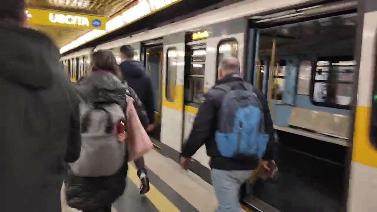 Metro Milano M3 8100-9100 da rogoredo a San Donato