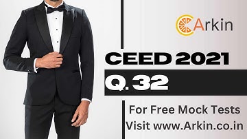 CEED 2021. Question number 32. Related to Water Images/Mirror Image topic.