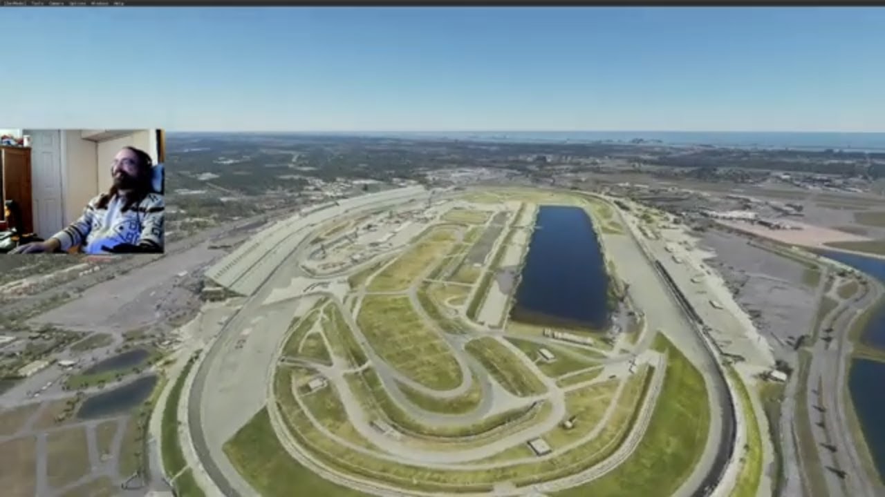 Daytona International Speedway Scenery Mod Release for Microsoft Flight Simulator 2020