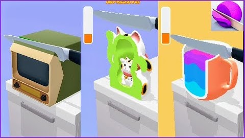 Satisfying ASMR SLICING Gameplaywalkthrough All Levels Android iOS