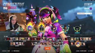 Aspen Zenyatta + Juno GAMEPLAY - Overwatch Top 500