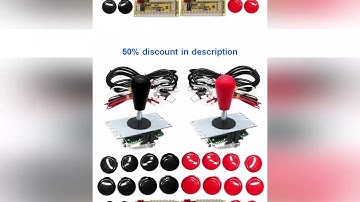 Latest Products You Must Know! Copy SANWA Game Machine Arcade Console DIY Kit 8 Way Joystick Push