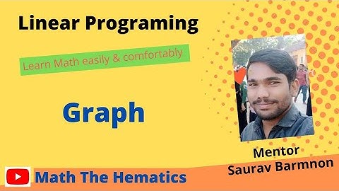 Graphical solution of Linear Programming Problem in Bangla।  Hon