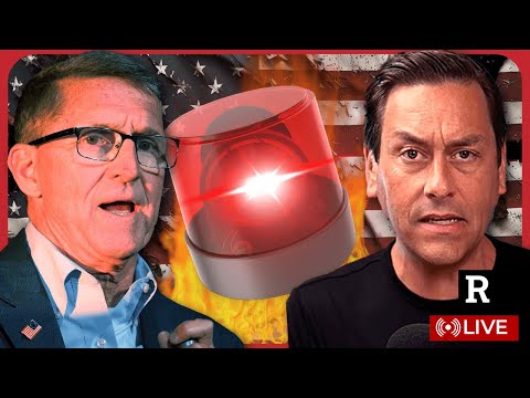 NATIONAL EMERGENCY! General Mike Flynn Joins Redacted For Special Warning Broadcast | Redacted News