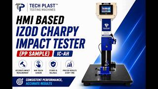 HMI Based Izod Charpy Impact Tester for PP Sample (IC-AH) | ASTM D256/ ISO 179/ISO 180| Manufacturer