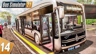 BUS SIMULATOR 21 #14: Neue CASH Linie und Fahrt im Mercedes eCITARO Gelenkbus | BUS SIMULATOR 2021