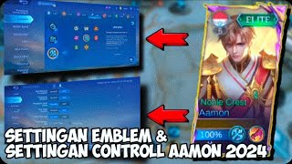 SET EMBLEM & SET CONTROLL AAMON BY BHARZZ, 100% AUTO GACOR🔥 - MOBILE LEGENDS