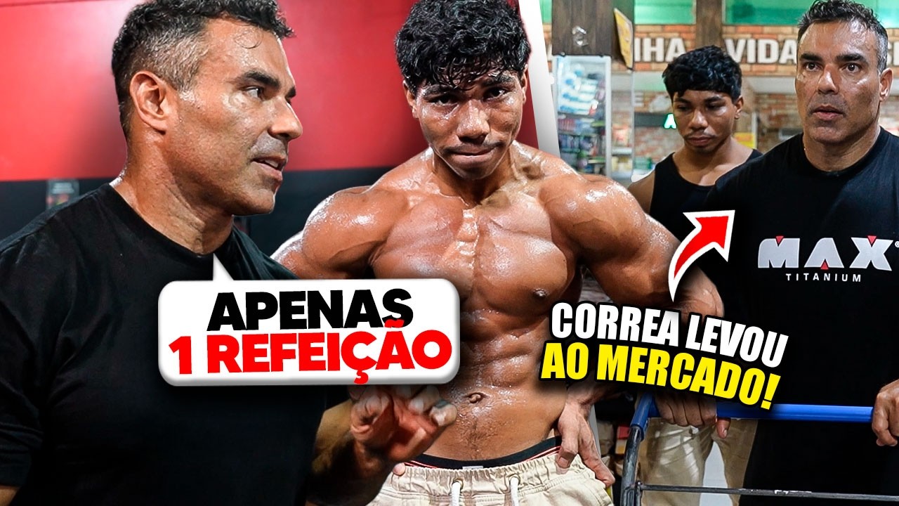 CORREA SE ASSUSTOU COM O SHAPE DO JIMMY!