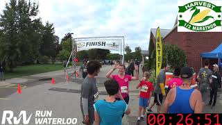 Harvest Half 2019 Finish Line