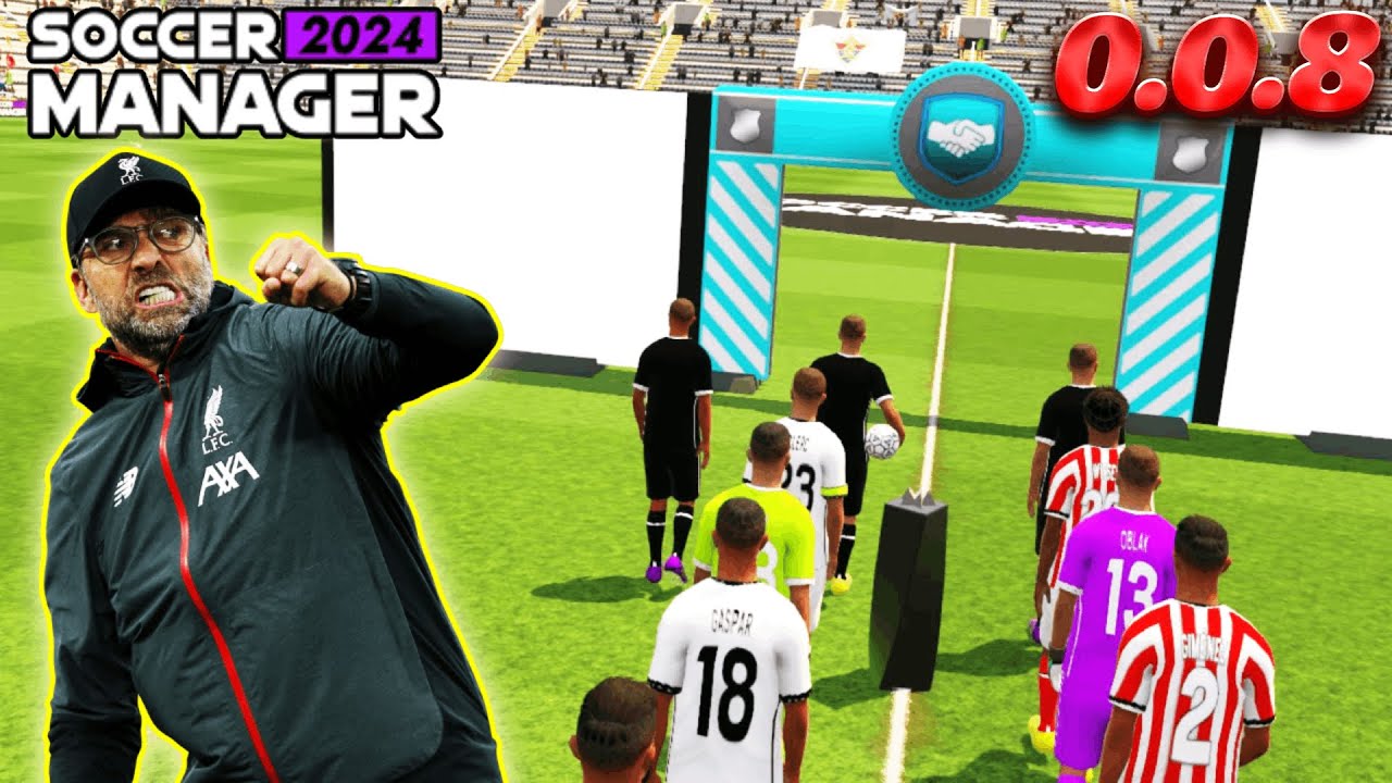 SE PUEDE JUGAR! ACTUALIZACIÓN 0.0.8 DE SOCCER MANAGER 2024 - YouTube