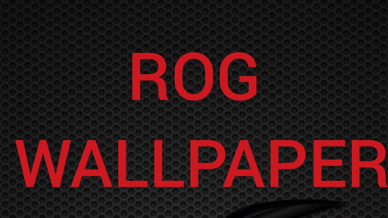 ROG wallpaper theme for Android