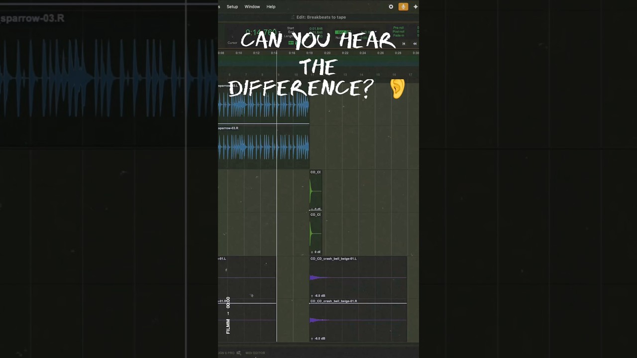 Digital vs Tascam 424 Tape. 📼 