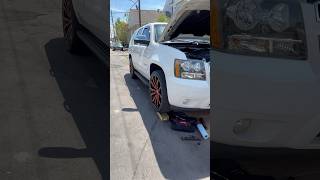 2007 Chevy Tahoe oil pan gasket #chevy #tahoe #diy #mechanic