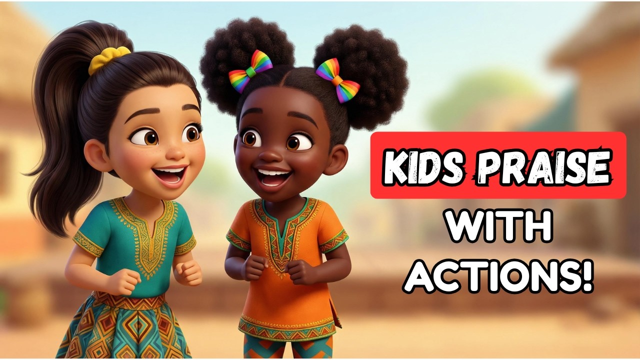 Christian Kids Songs with Actions | Jump Up & Praise! (Dance for Kids + Clap Song!)