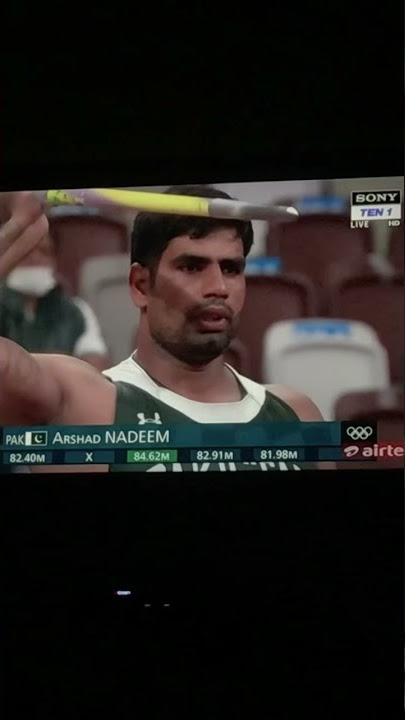 Pakistani player arsif Nadeem looses in olympics #shorts