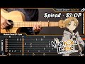 Mushoku Tensei S2 OP - Spiral by LONGMAN - Acoustic (Fingerstyle Guitar Cover) TAB Tutorial