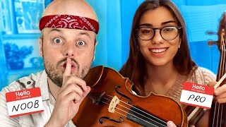 I Hired PRO Violin Teachers and Pretended to be a BEGINNER