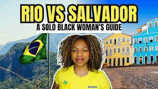Travel vlog - Brazil as a Solo Black Woman Traveler: The Ultimate Rio & Salvador Guide