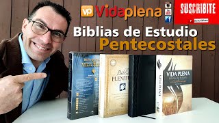 LAS MEJORES BIBLIAS DE ESTUDIO PENTECOSTALES - Recomendación especial para creyentes pentecostales
