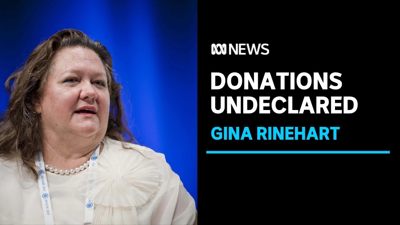 Gina Rinehart's Hancock Prospecting behind $150,000 payment to the Liberal  Party | ABC News